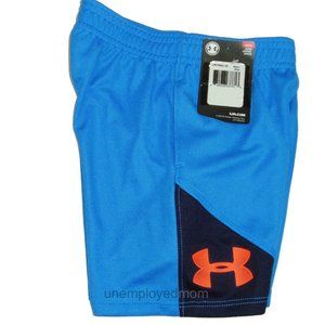 Mako Blue Orange Under Armour Shorts Little Boys
